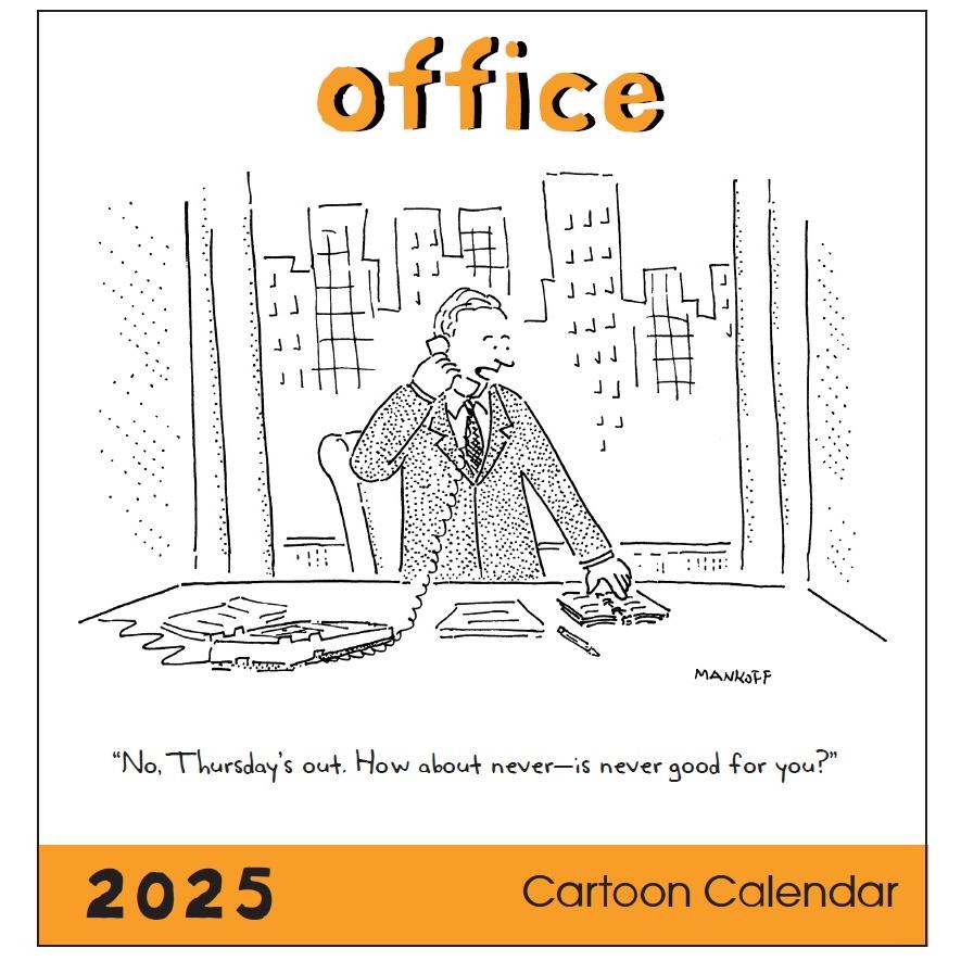 New Yorker 2025 Office Cartoon Collection Calendar