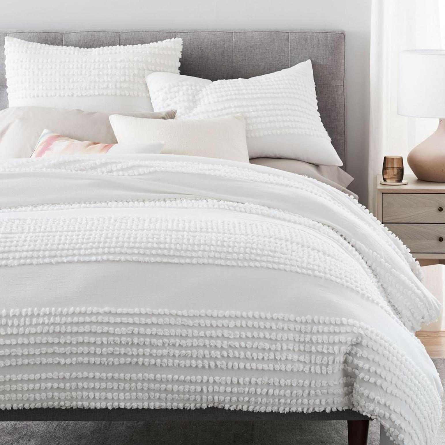 West Elm Candlewick Duvet Double