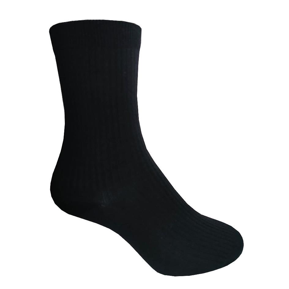 Designer Textiles Fine Guage Classic Ribbed Dress Sock