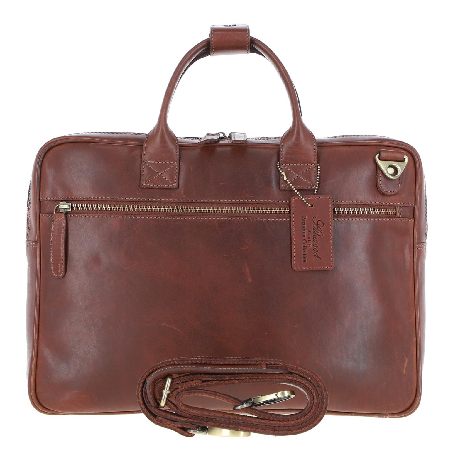 Ashwood Kensington Leather Laptop Bag