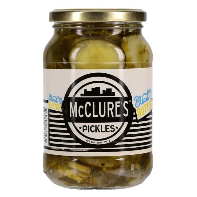 McClure's Pickles Bread & Butter Pickles 500g