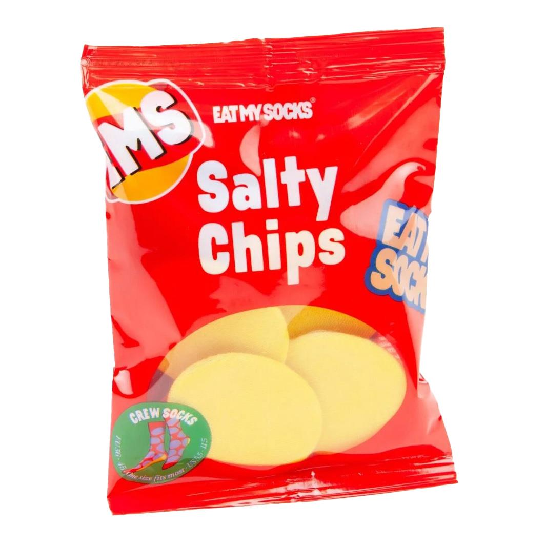 Eat My Socks Salty Chips Socks