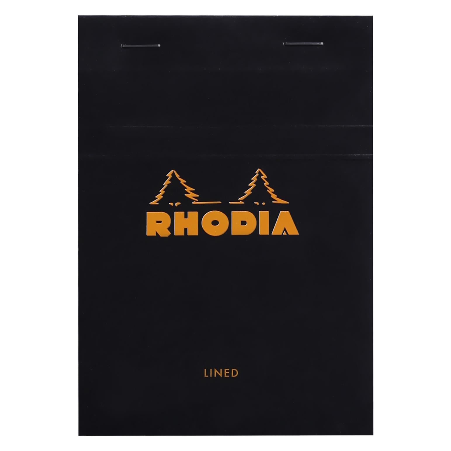 Rhodia Bloc Pad No. 13 A6 Lined Black