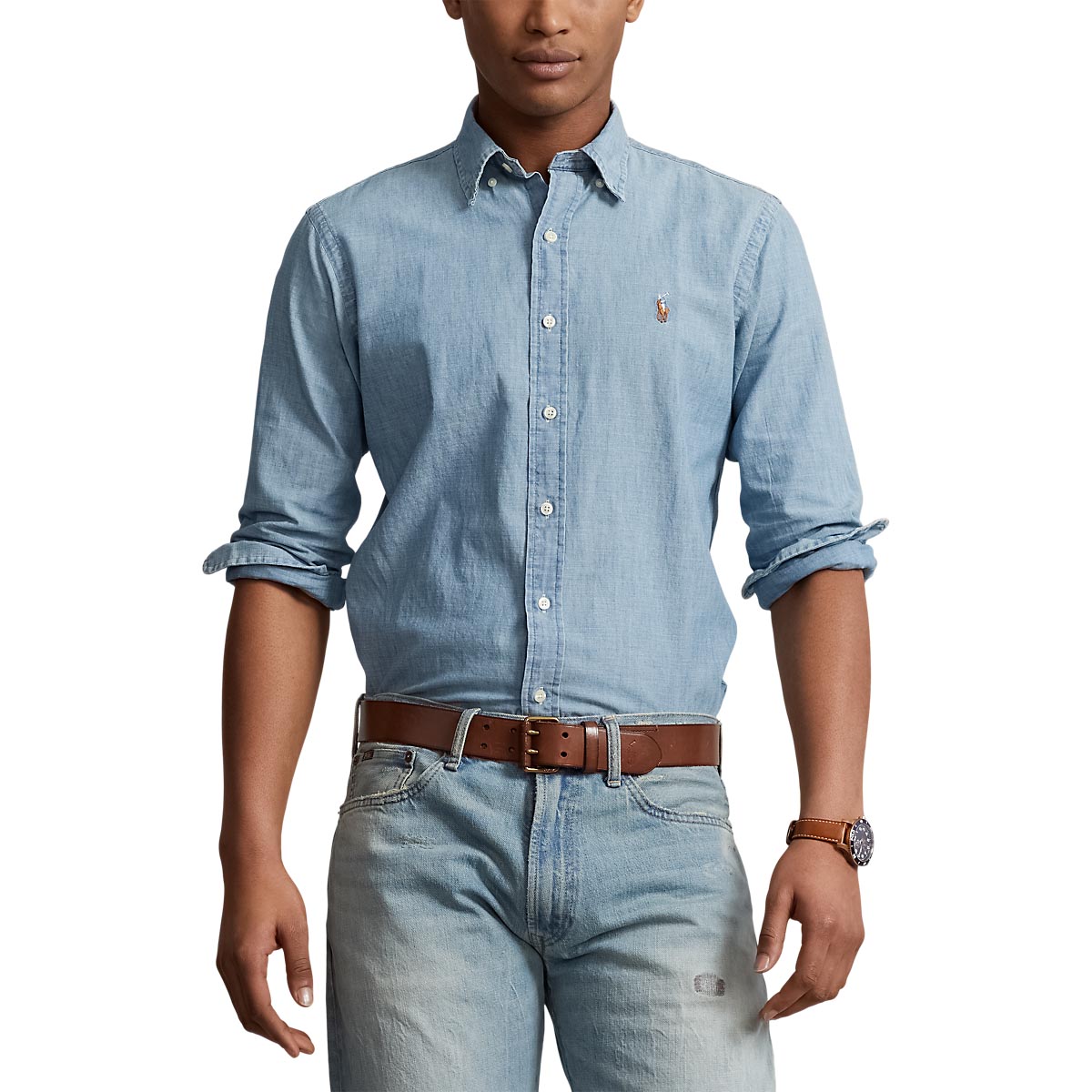 Polo Ralph Lauren Custom Fit Chambray Shirt