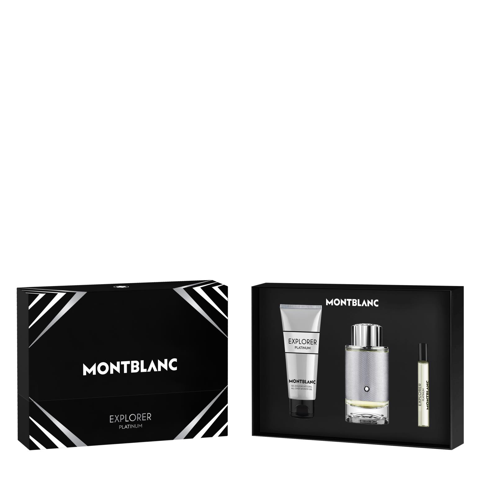 Montblanc Platinum Xmas Set (100ml EDP + 7.5ml EDP + 100ml Sg)