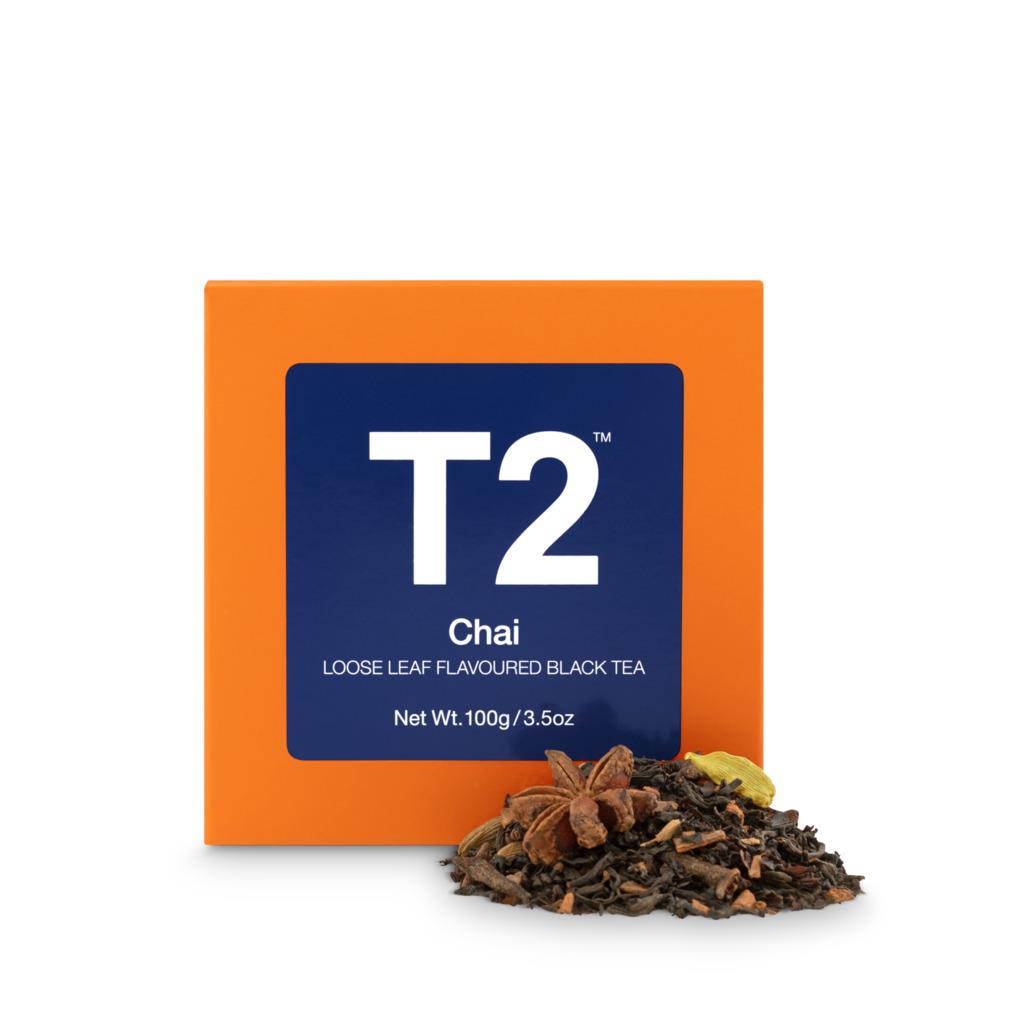 T2 Chai Loose Leaf Cube 100g