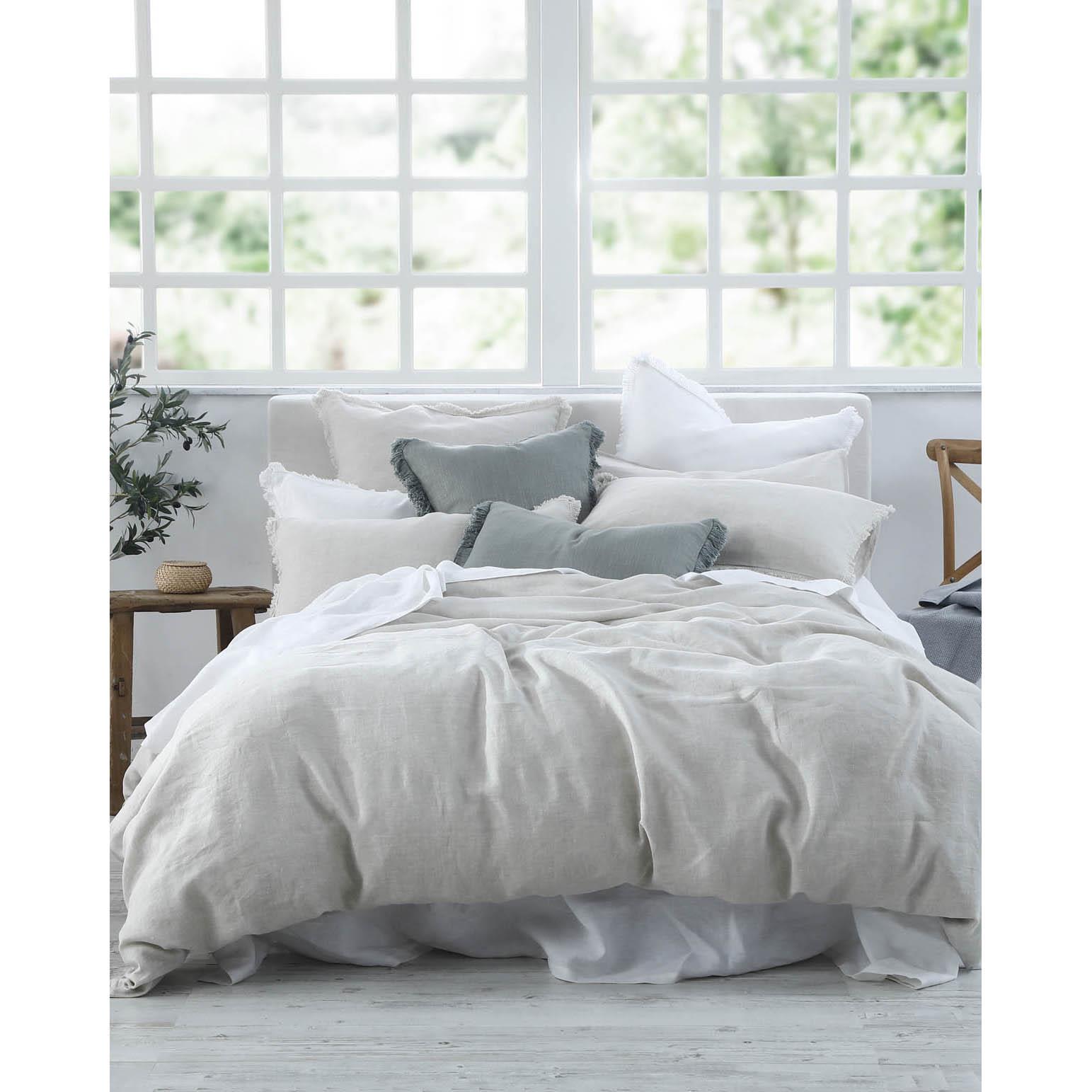 MM Linen Laundered Linen Duvet Set