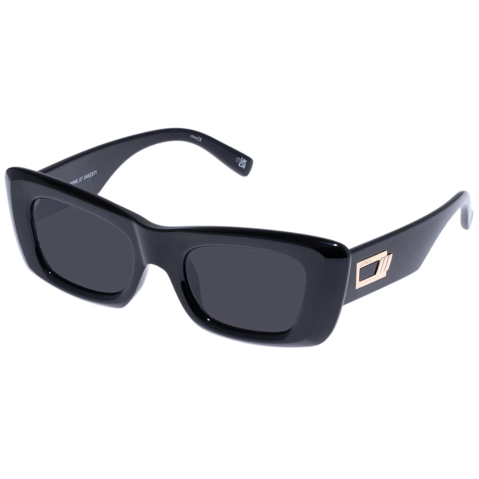 Le Specs Dopamine Black Sunglasses