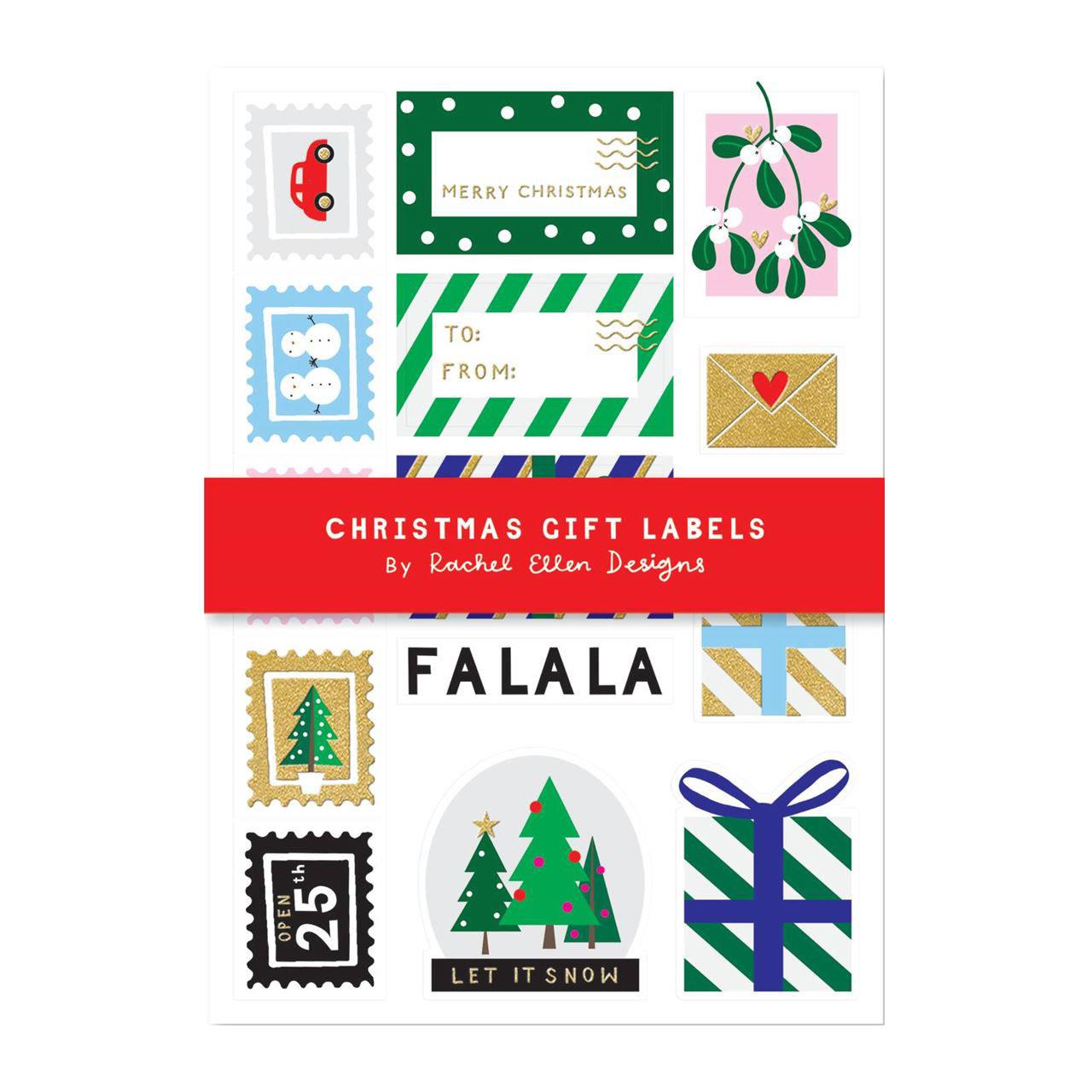 Rachel Ellen Christmas Gift Labels & Stickers