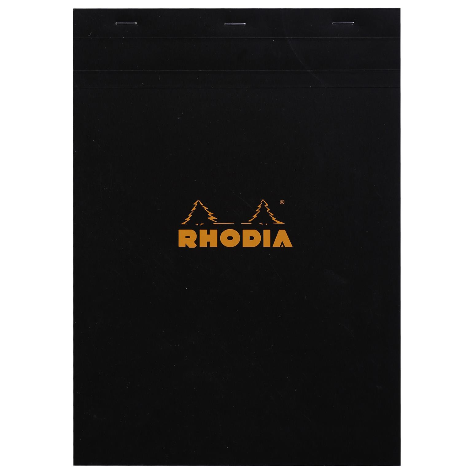 Rhodia Bloc Pad No. 18 A4 Grid Black