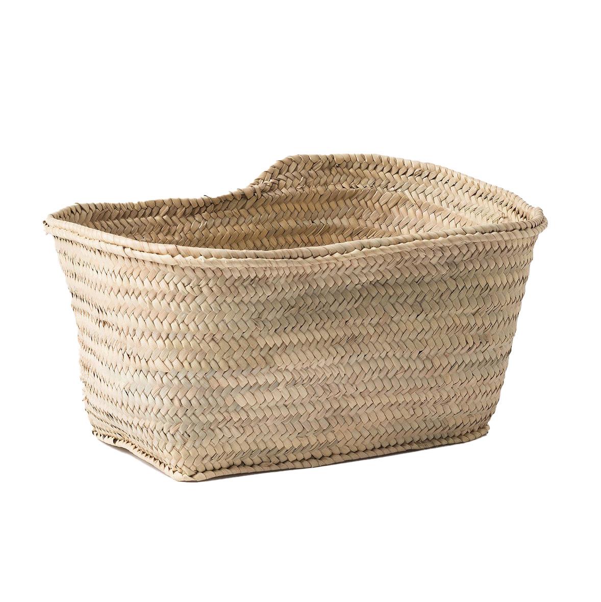 Città Moroccan Rectangle Storage Basket Natural S 35x25x22cmh