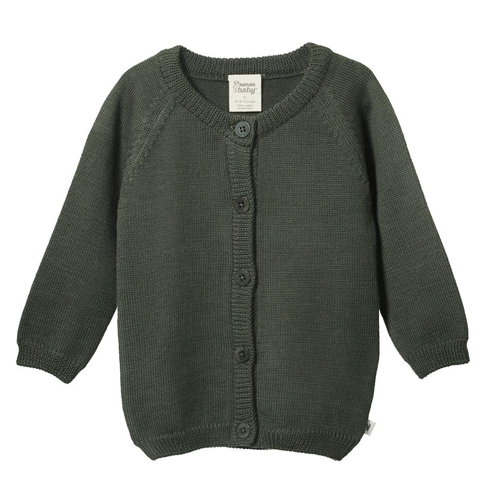 Nature Baby Merino Knit Cardigan 3-4Y