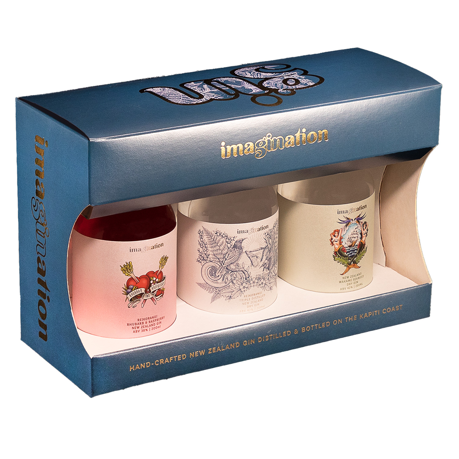 Imagination Gin Gift Pack 3 x 200ml