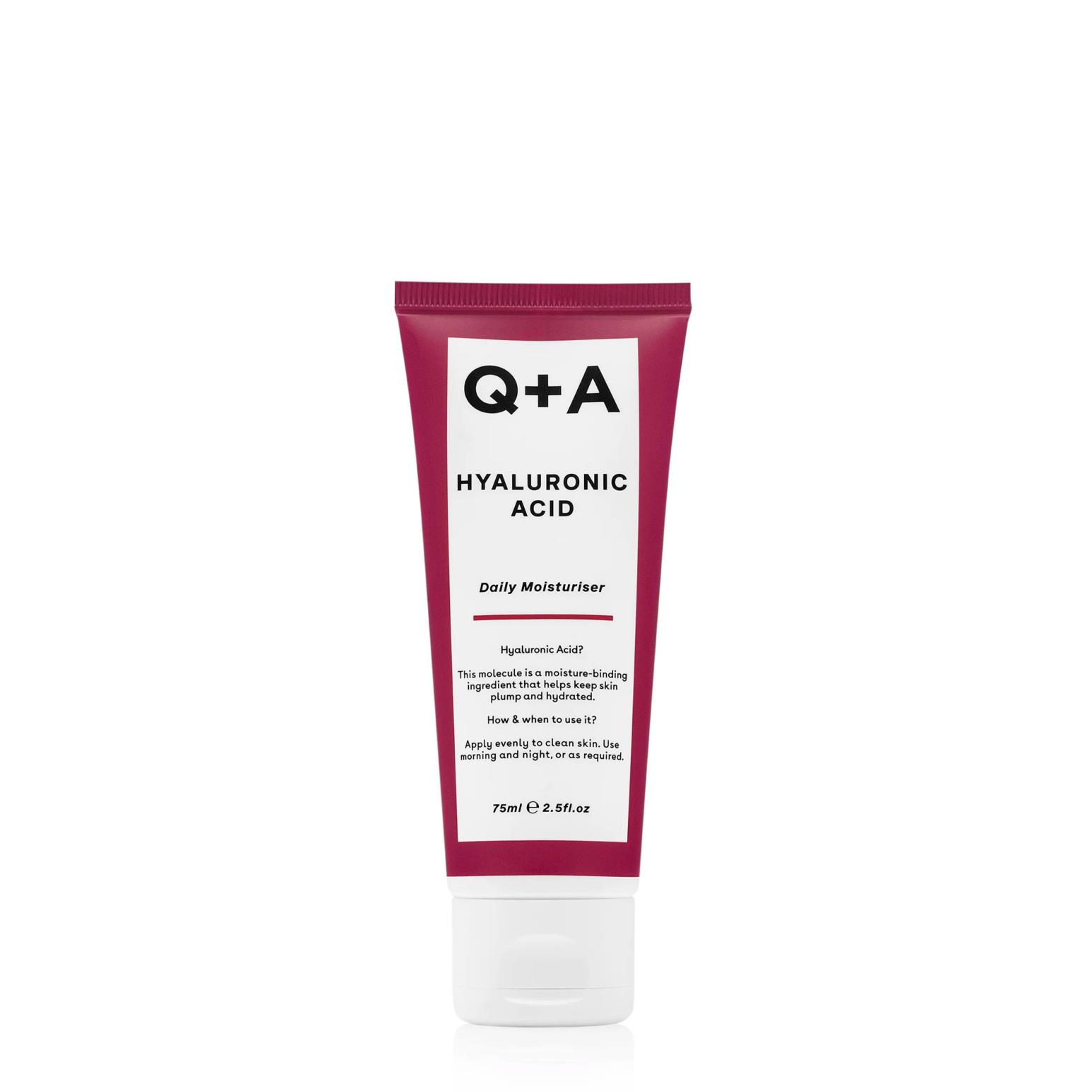 Q+A Hyaluronic Acid Daily Moisturiser 75ml