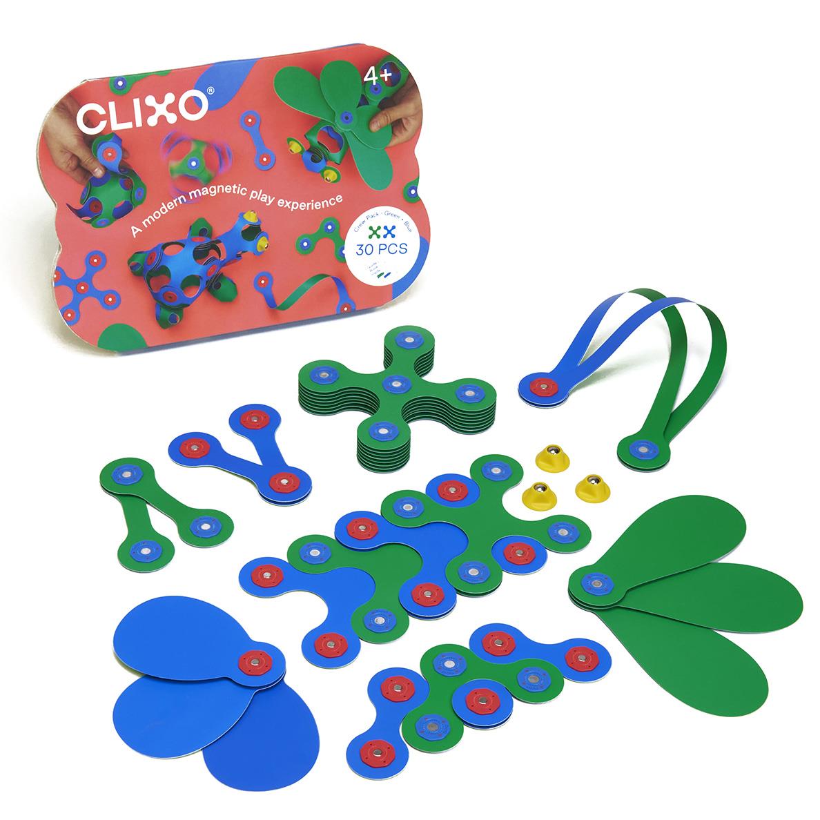 Clixo Crew Pack - Blue/Green