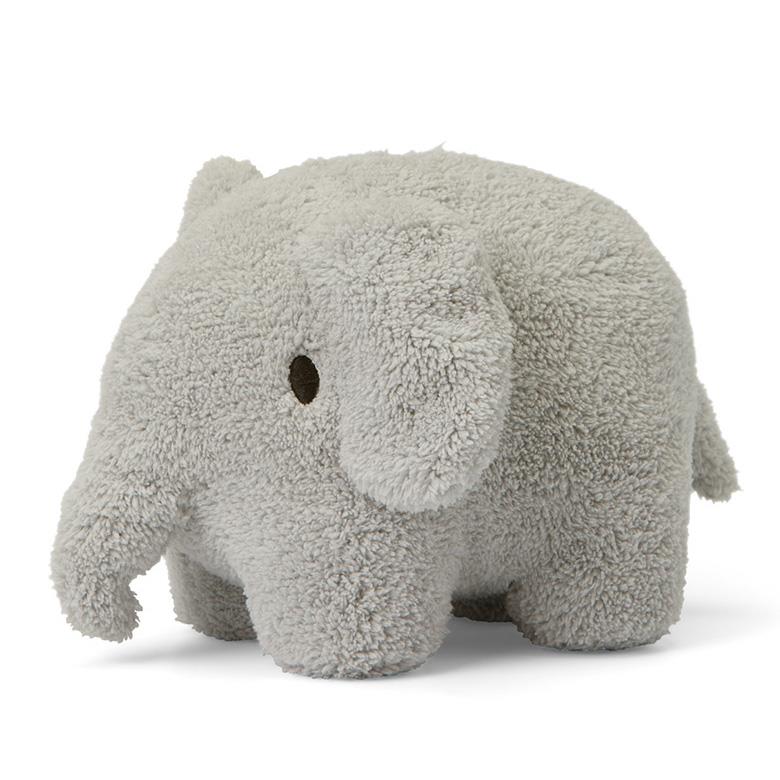 Miffy Plush Elephant Terry Light Grey 23cm