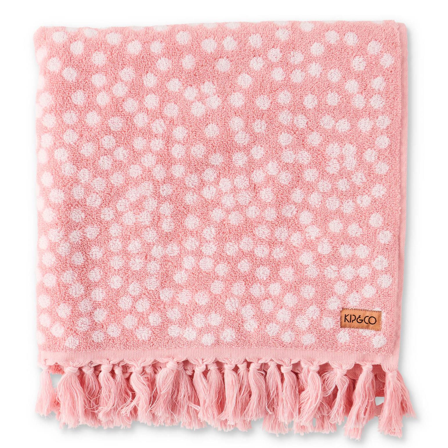 Kip&Co Strawberry Lamington Terry Bath Towel