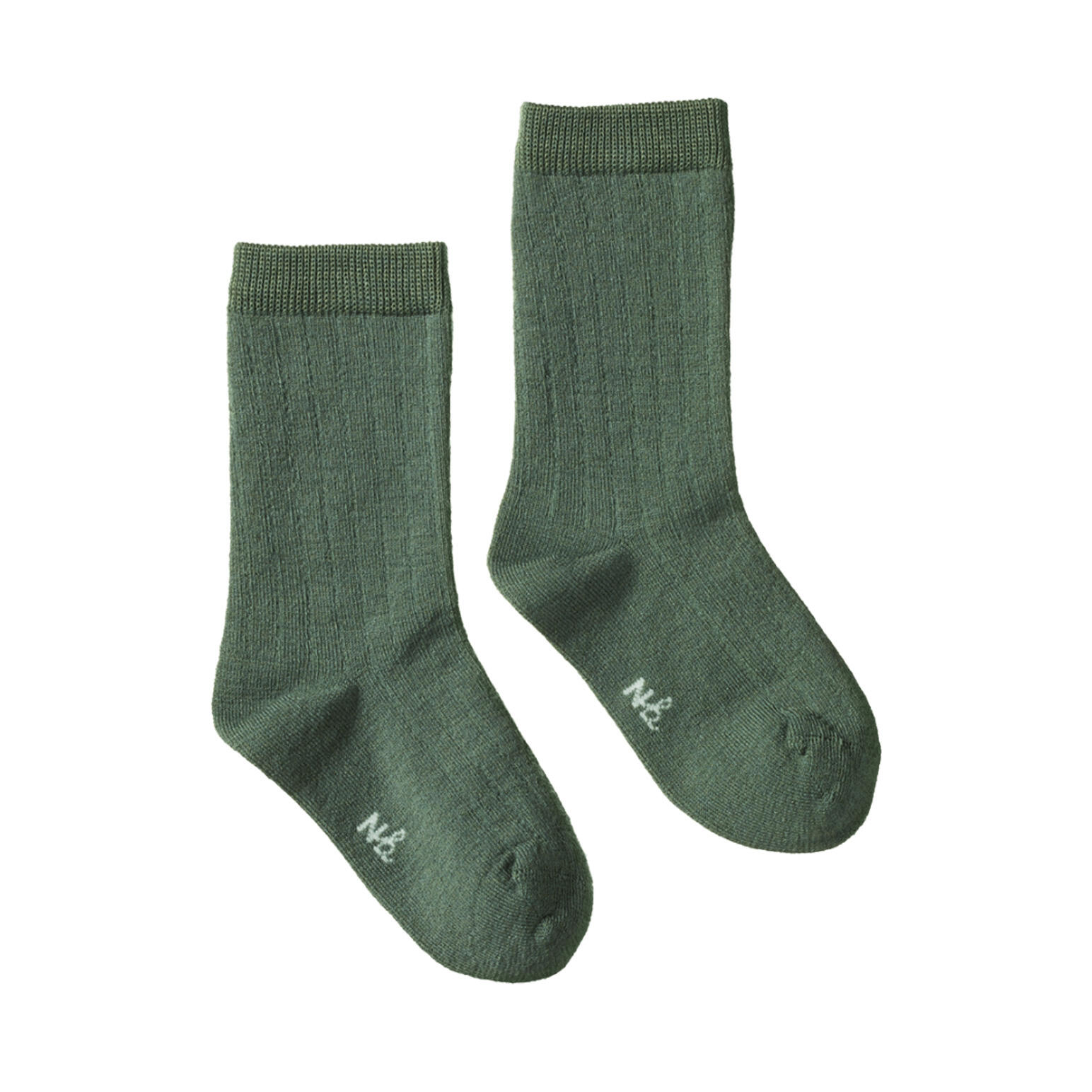 Nature Baby Organic Wool Rib Socks