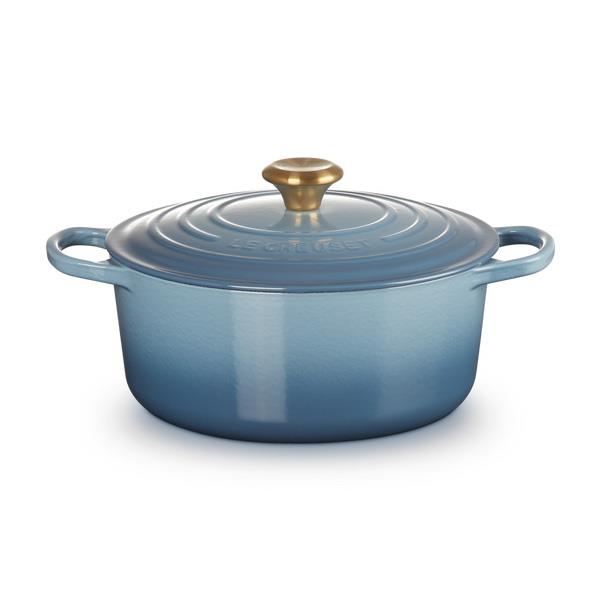 Le Creuset Signature Round Casserole 26cm Chambray