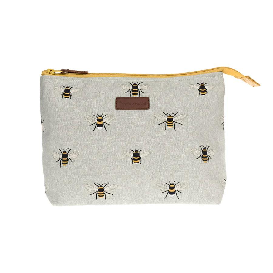 Sophie Allport Wash Bag Canvas Large - Bees