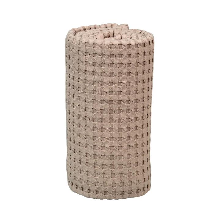 Leika Waffle Blanket - Sand