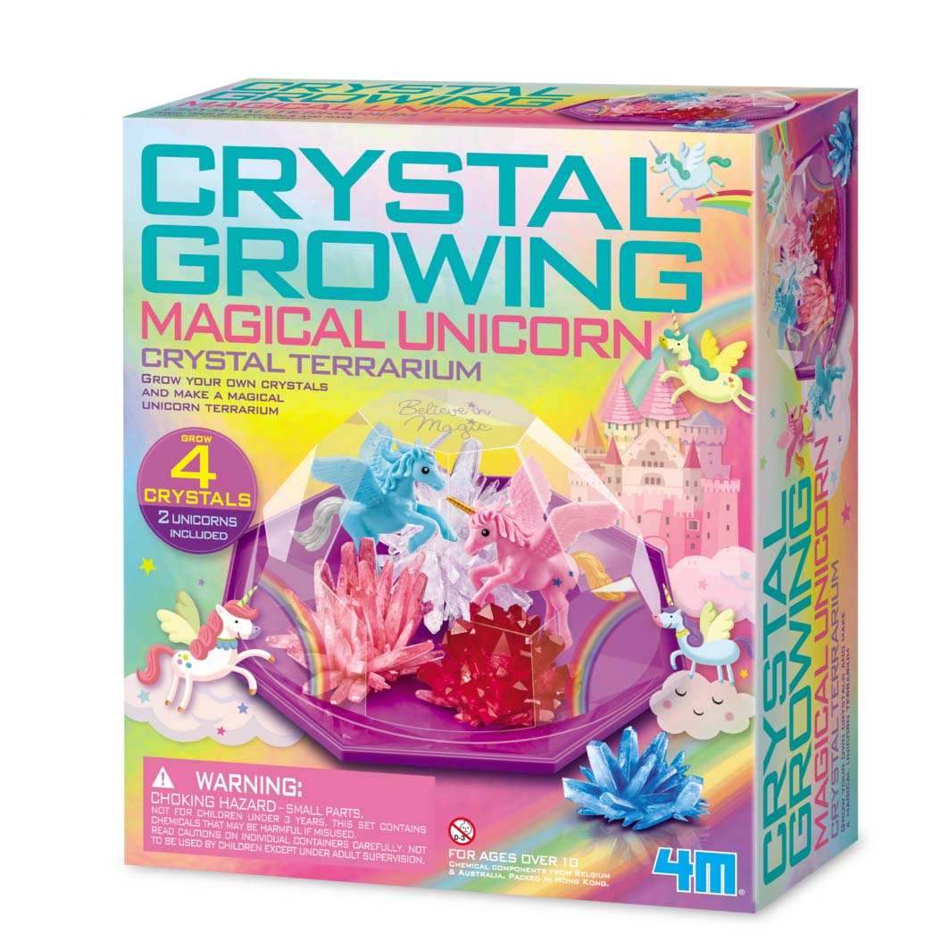 4M Crystal Growing Magical Unicorn Terrarium