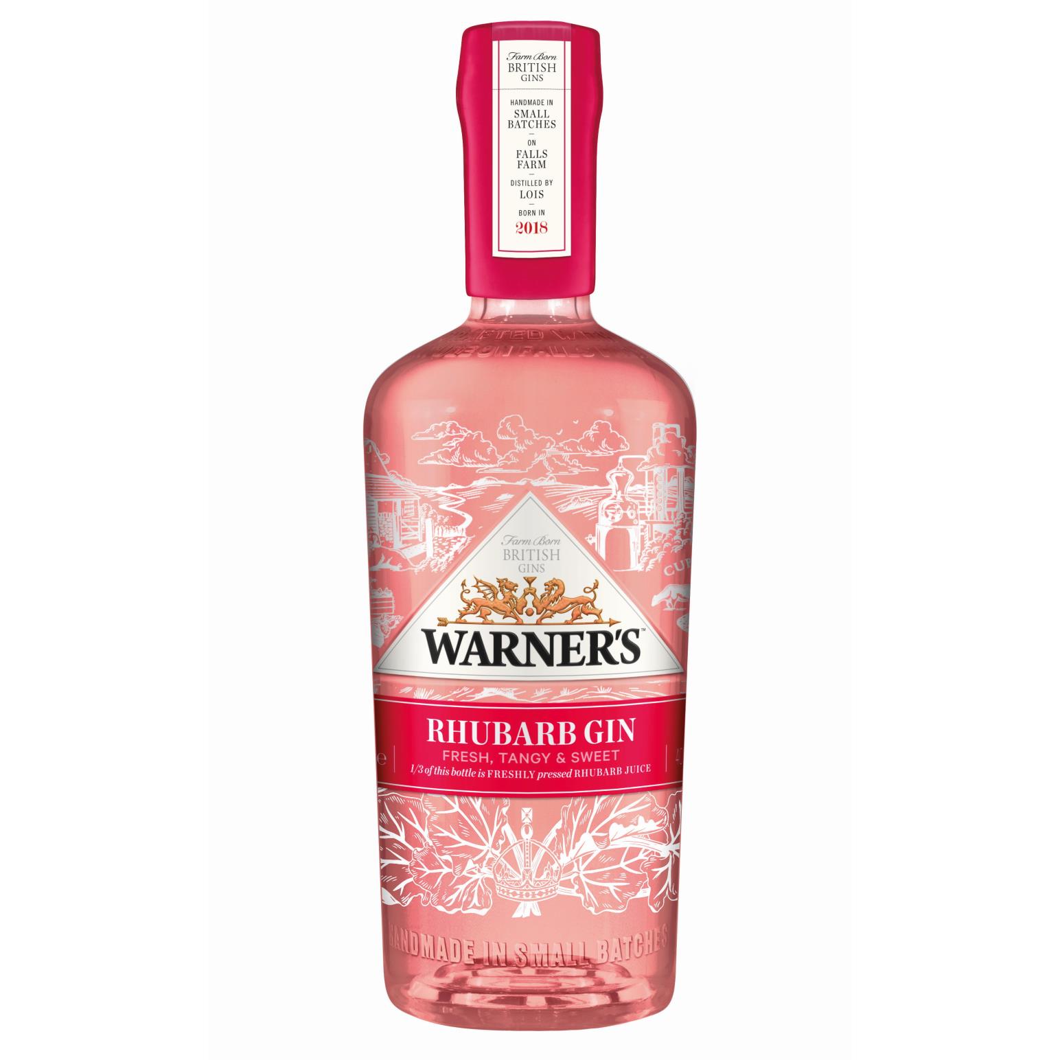 Warner's Victoria Rhubarb Gin 40% 700ml