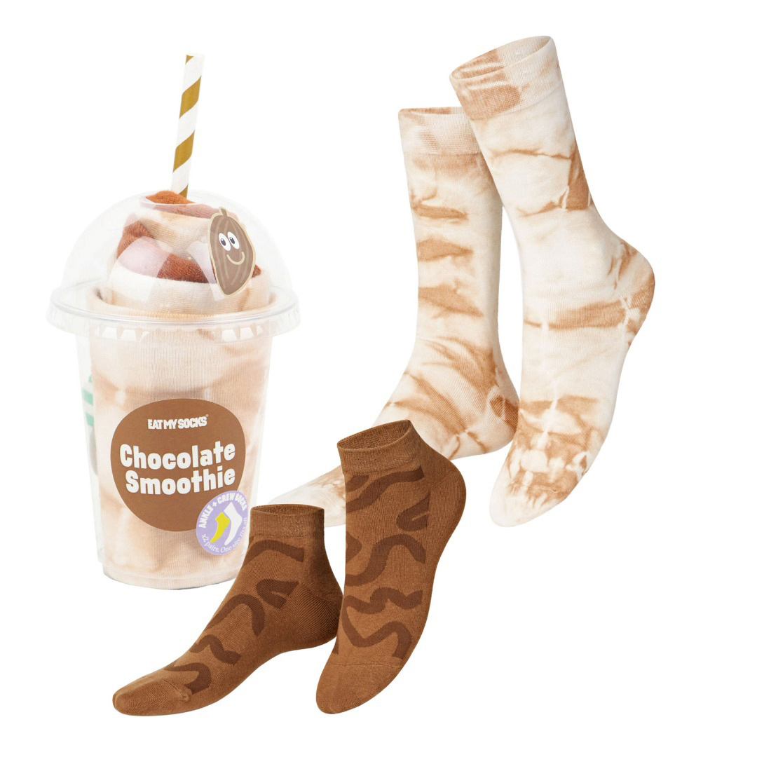 Eat My Socks Smoothie Chocolate Socks 2 Pairs