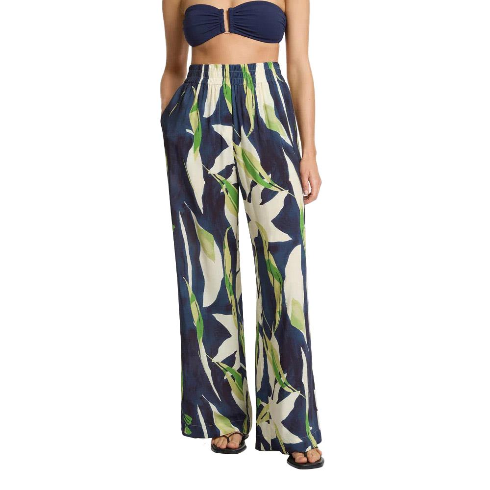 Jets Wide Leg Pant Fauna