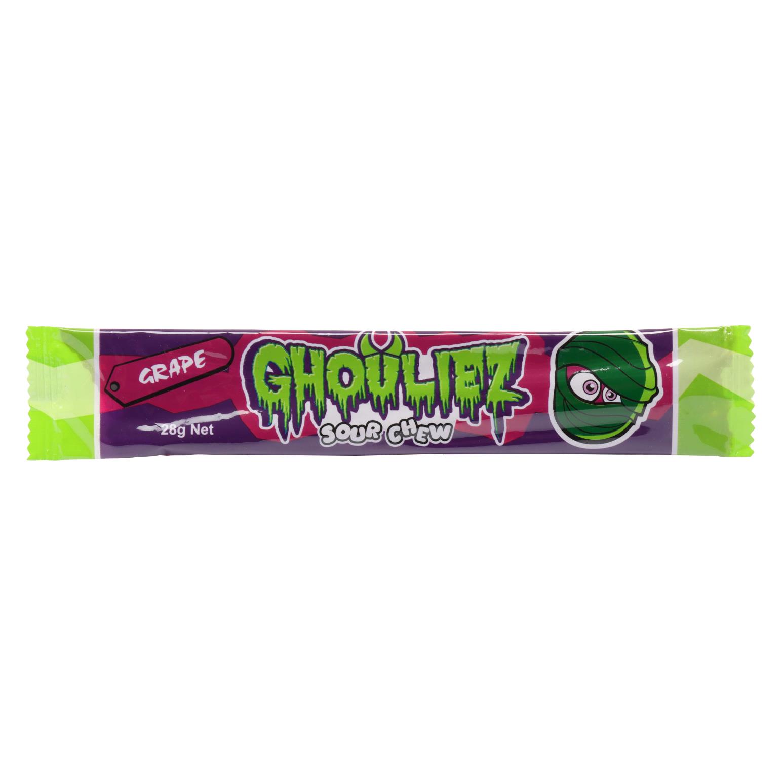 Ghouliez  Chews Sour Grape - 28g