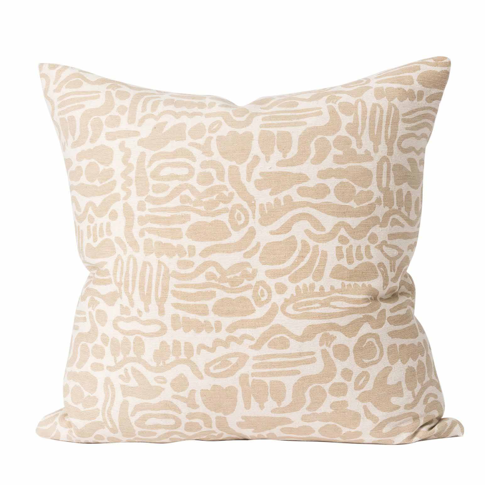 Città Nomad Cushion Cover Artichoke Natural  55X55Cm