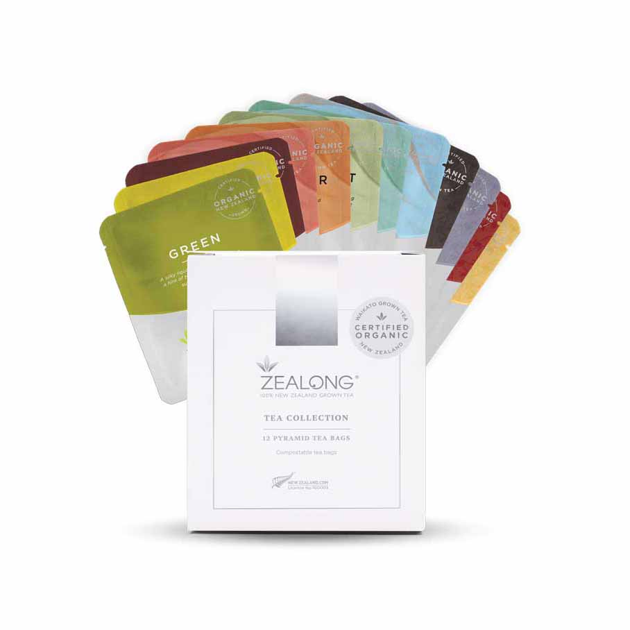 Zealong White Collection 12 Tea Bag Box