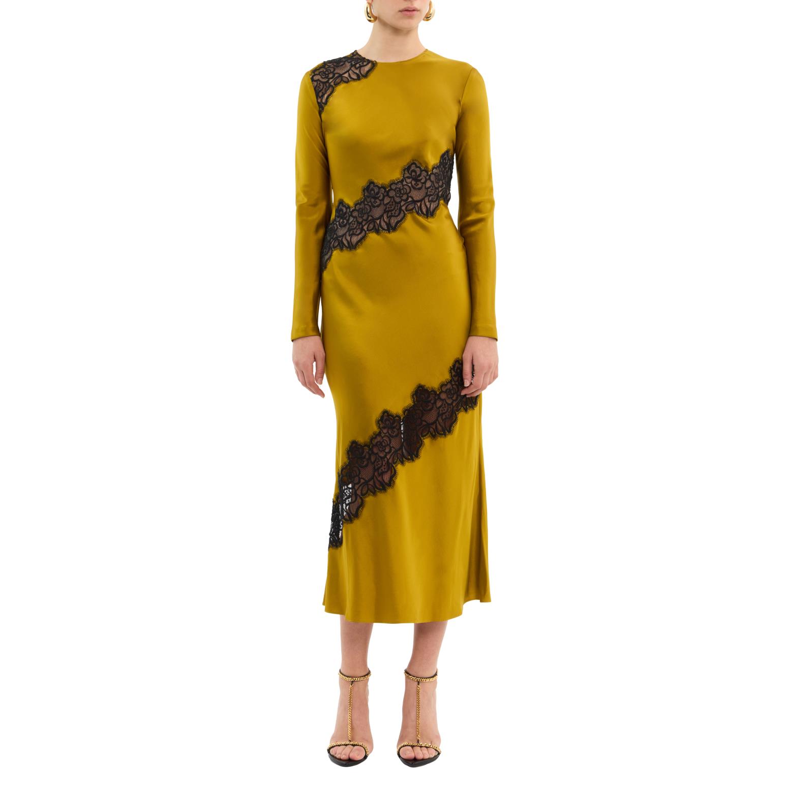 Rebecca Vallance Selena L/S Midi Dress