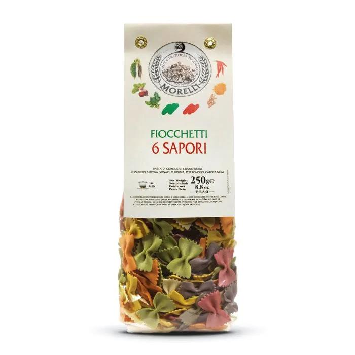 Pasta Morelli Fiocchetti 6 Flavour 250g