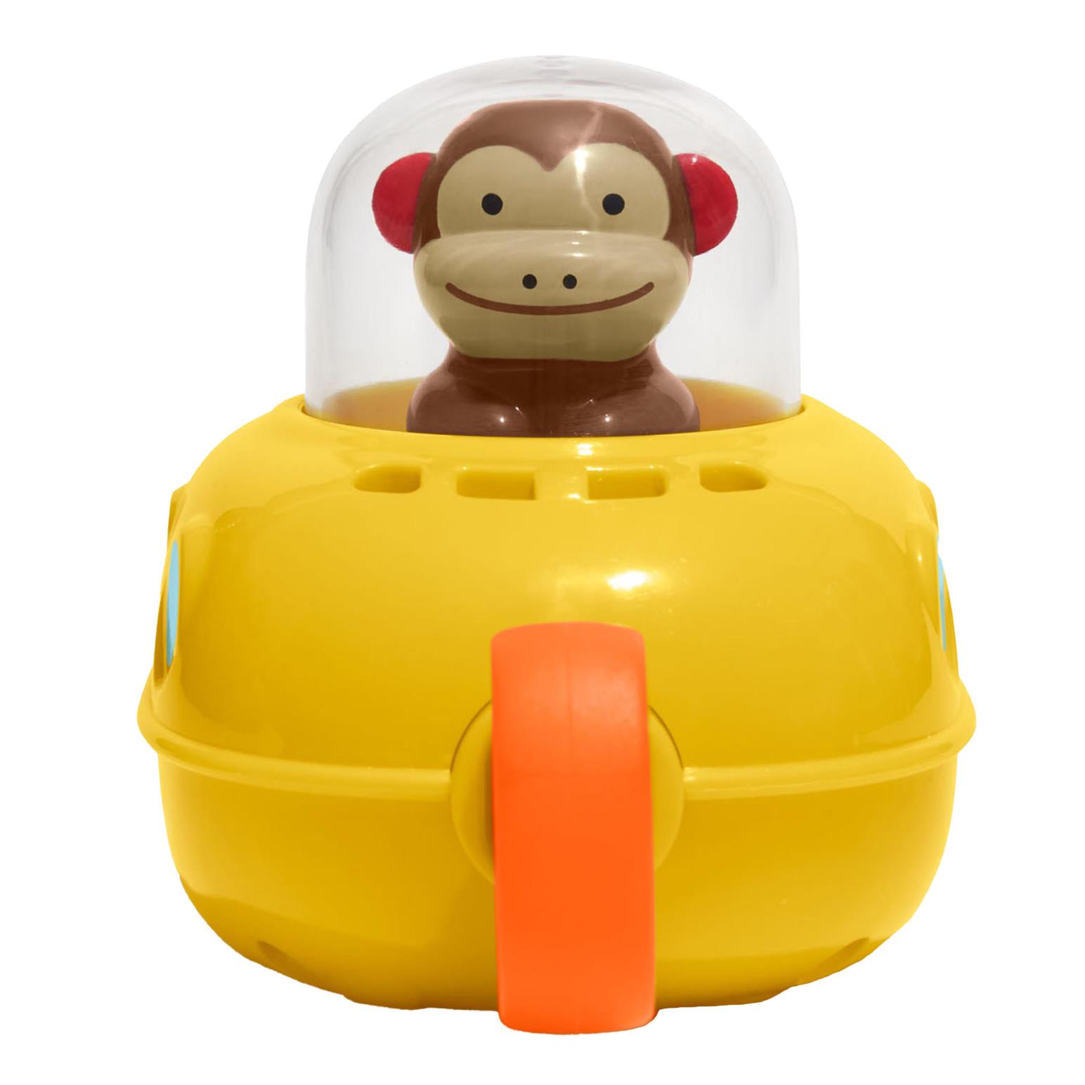 Skip Hop Zoo Bath Pull & Go Monkey Submarine