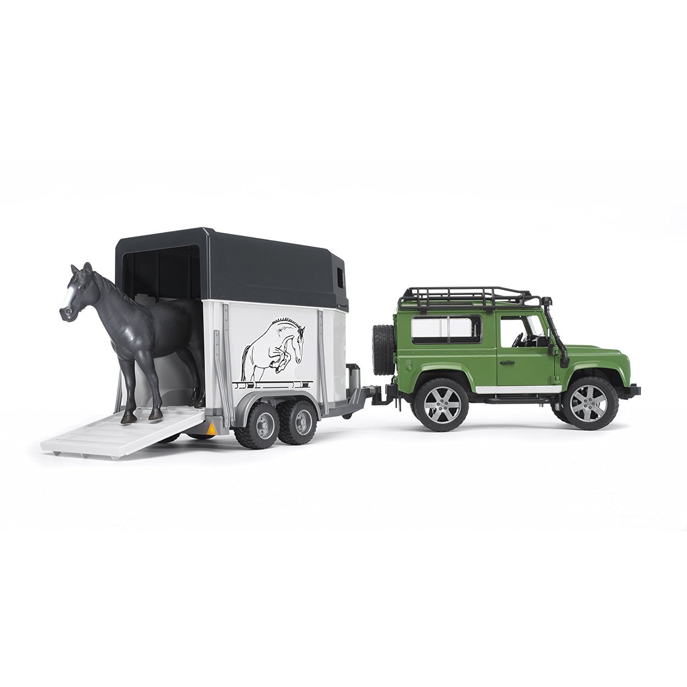 Bruder Land Rover & Horse Float