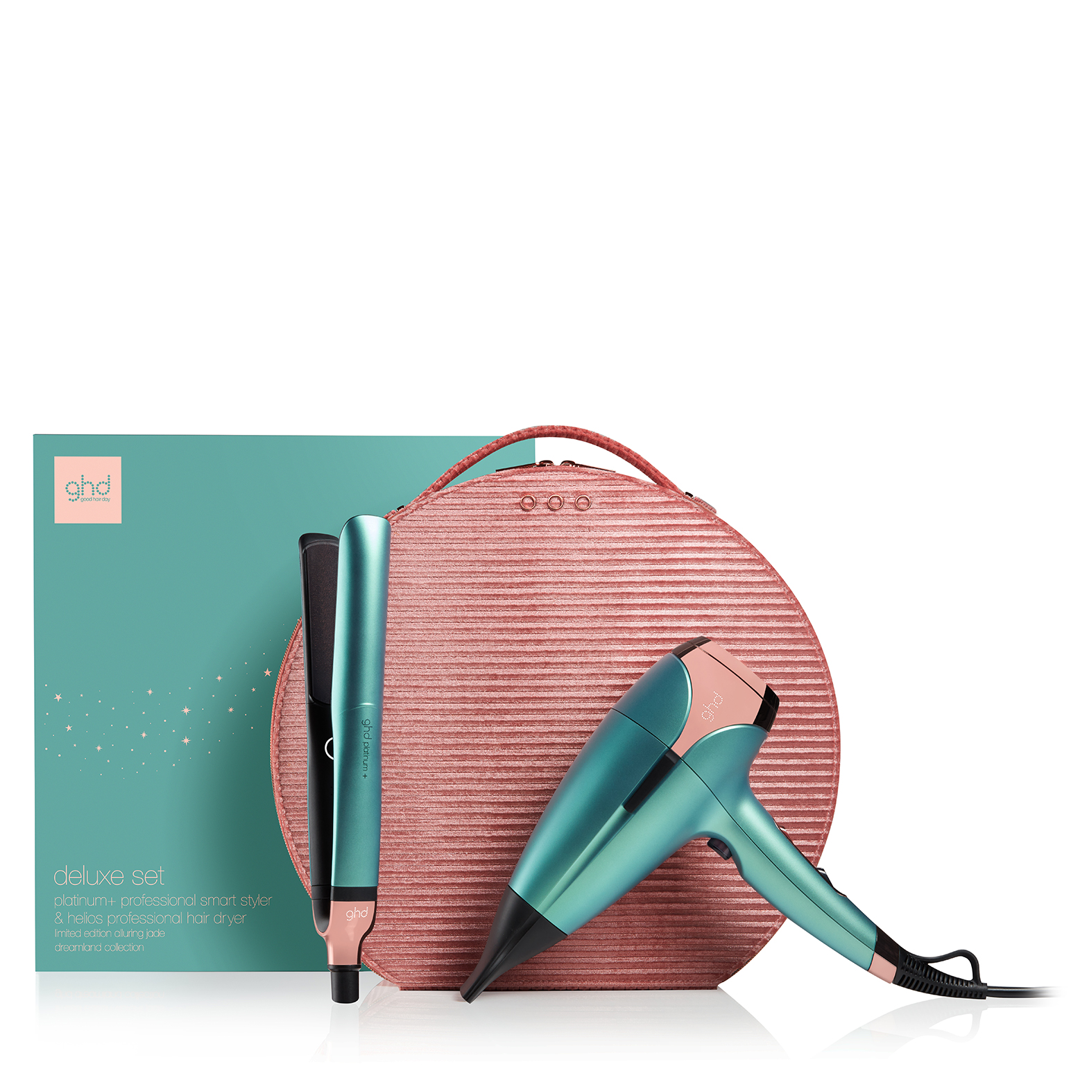 ghd Dreamland Deluxe Gift Set in Alluring Jade