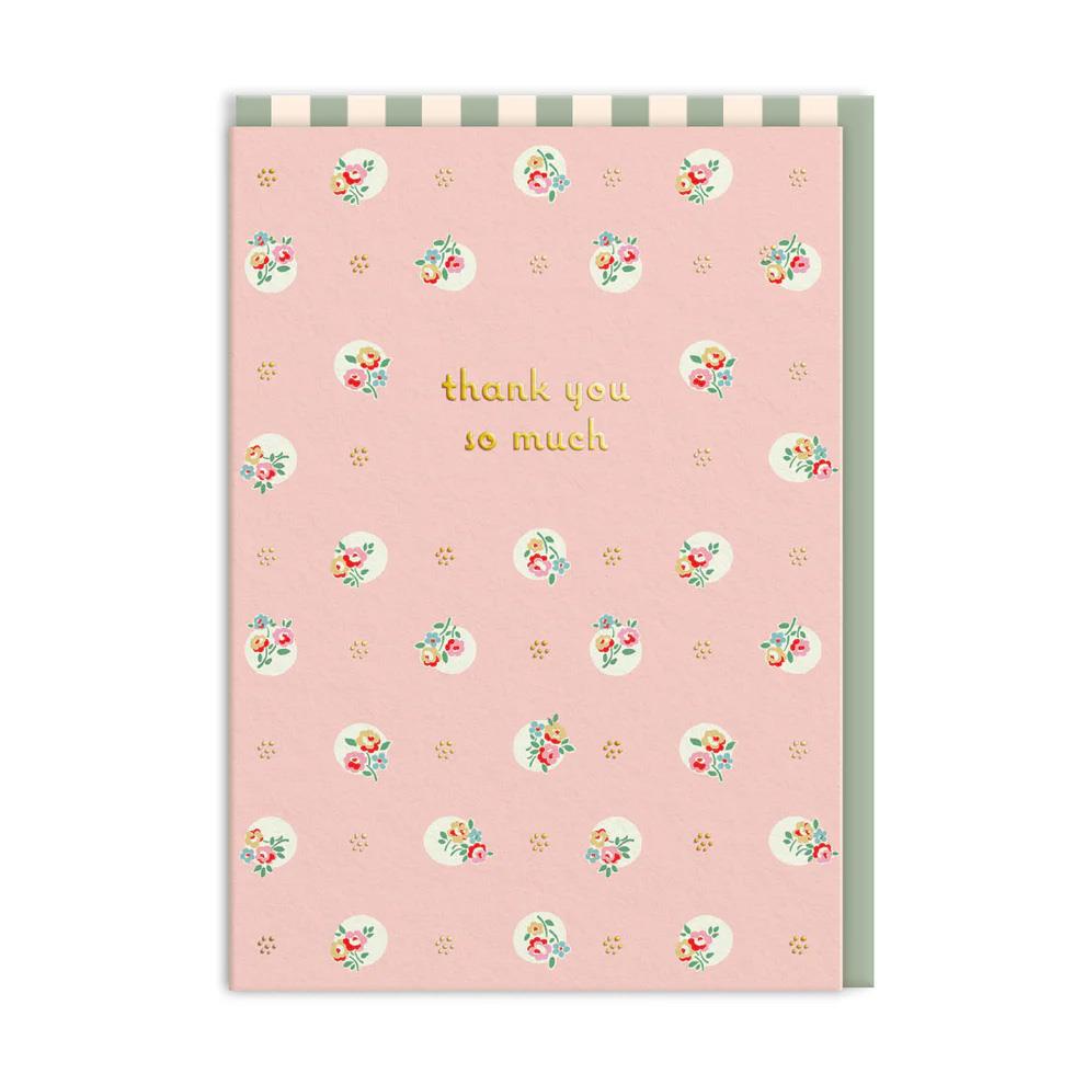 Cath Kidston Polka Dot Thank You Card