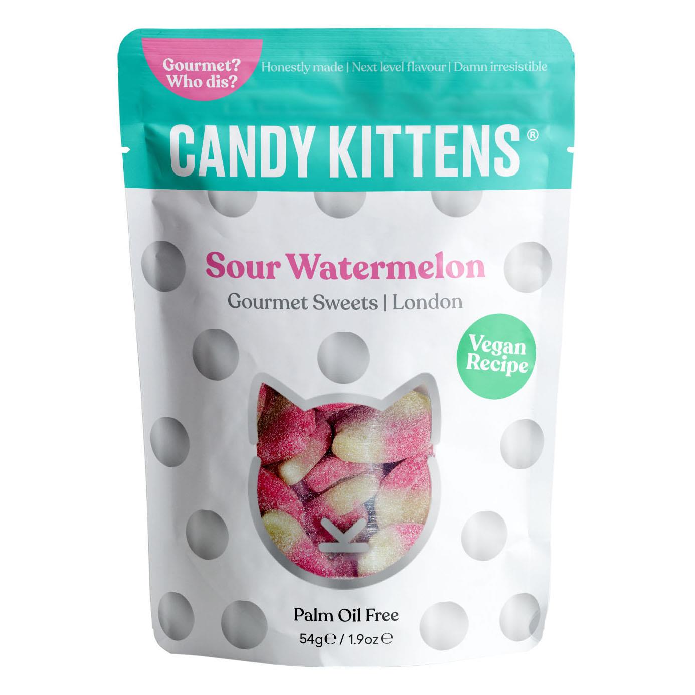 Candy Kittens Sour Watermelon Gummies 54g