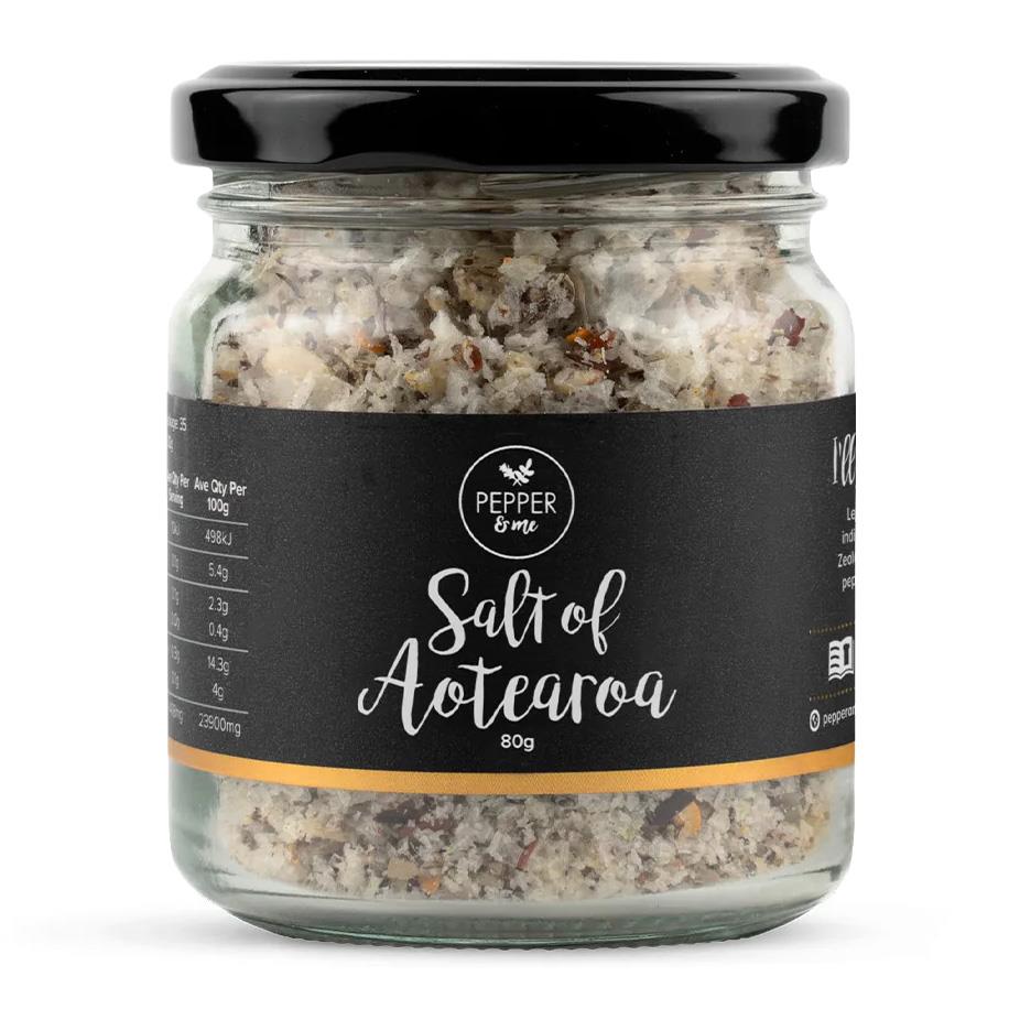 Pepper & Me Salt of Aotearoa NZ Salt Sprinkle 80g