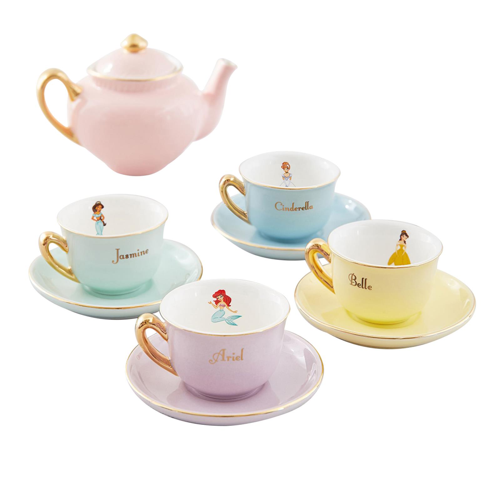 Pottery Barn Kids Porcelain Princess Tea Set