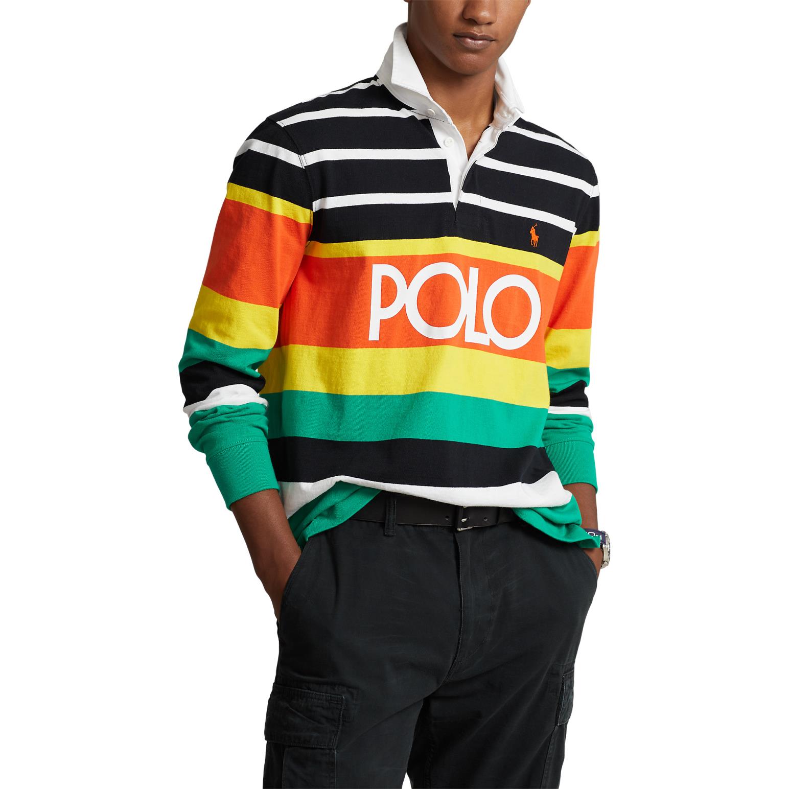 Polo Ralph Lauren Classic Fit Logo Jersey Rugby Shirt