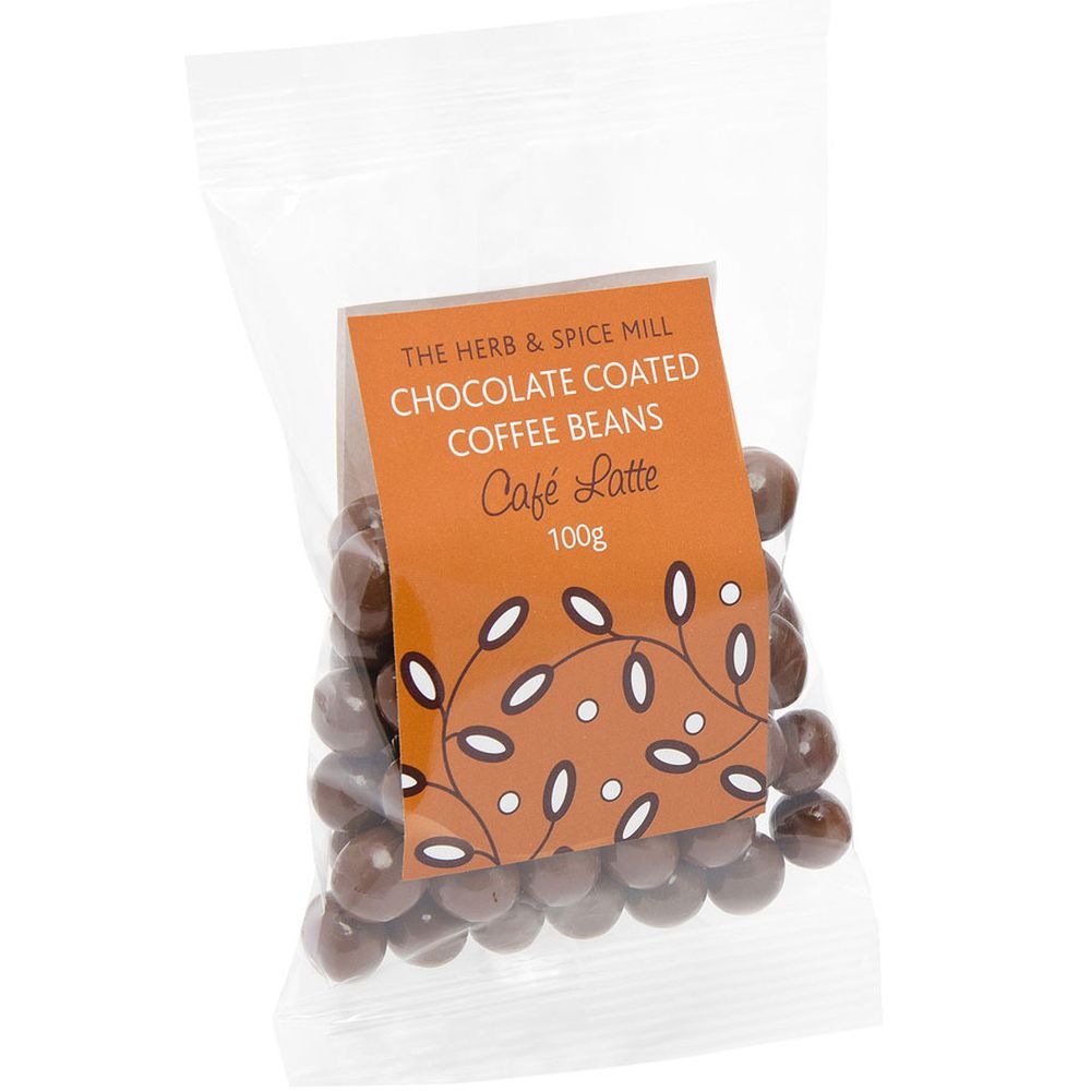 Nestar Chocolate Coffee Beans - Café Latte 100g