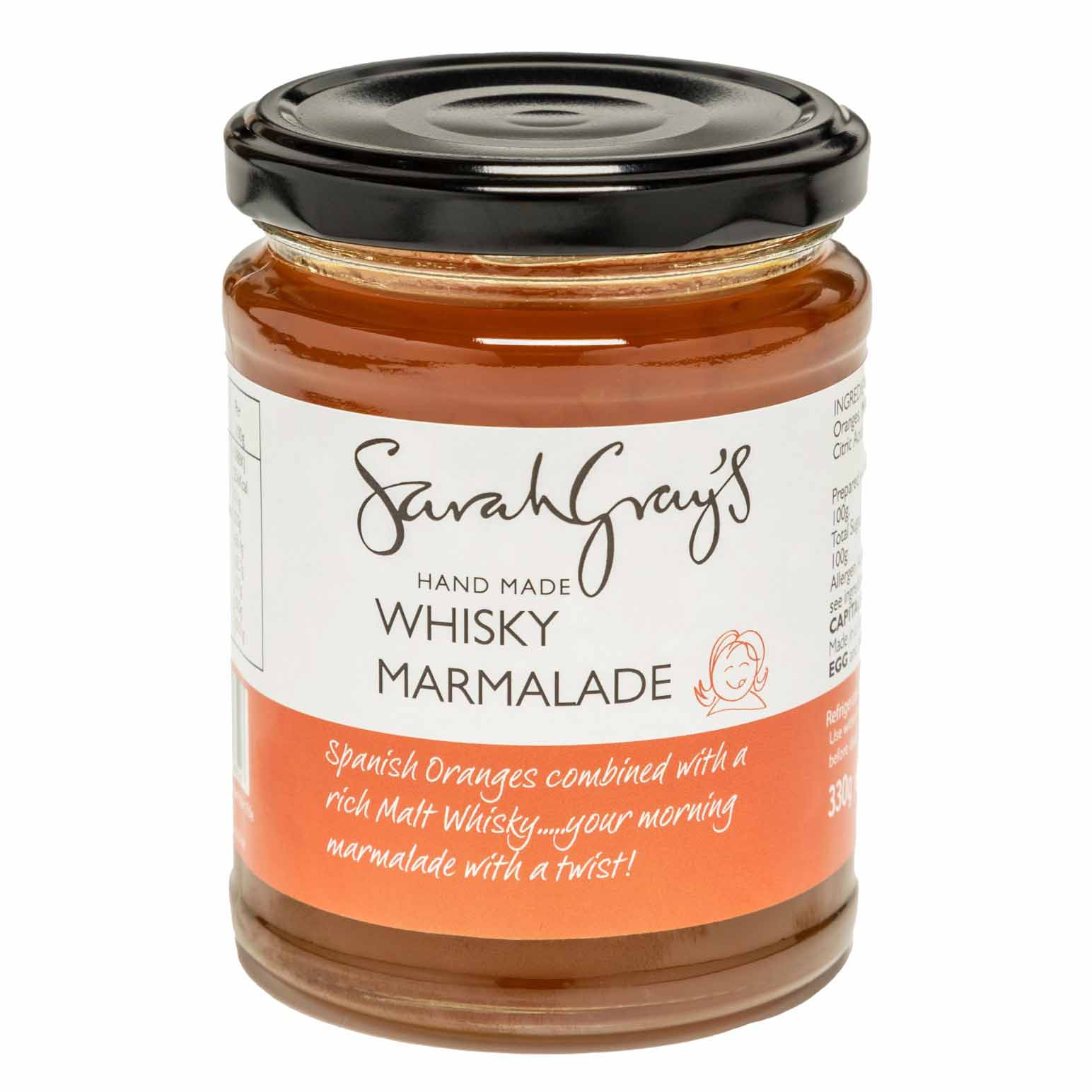 Sarah Gray's McCoo Whisky Marmalade 310g