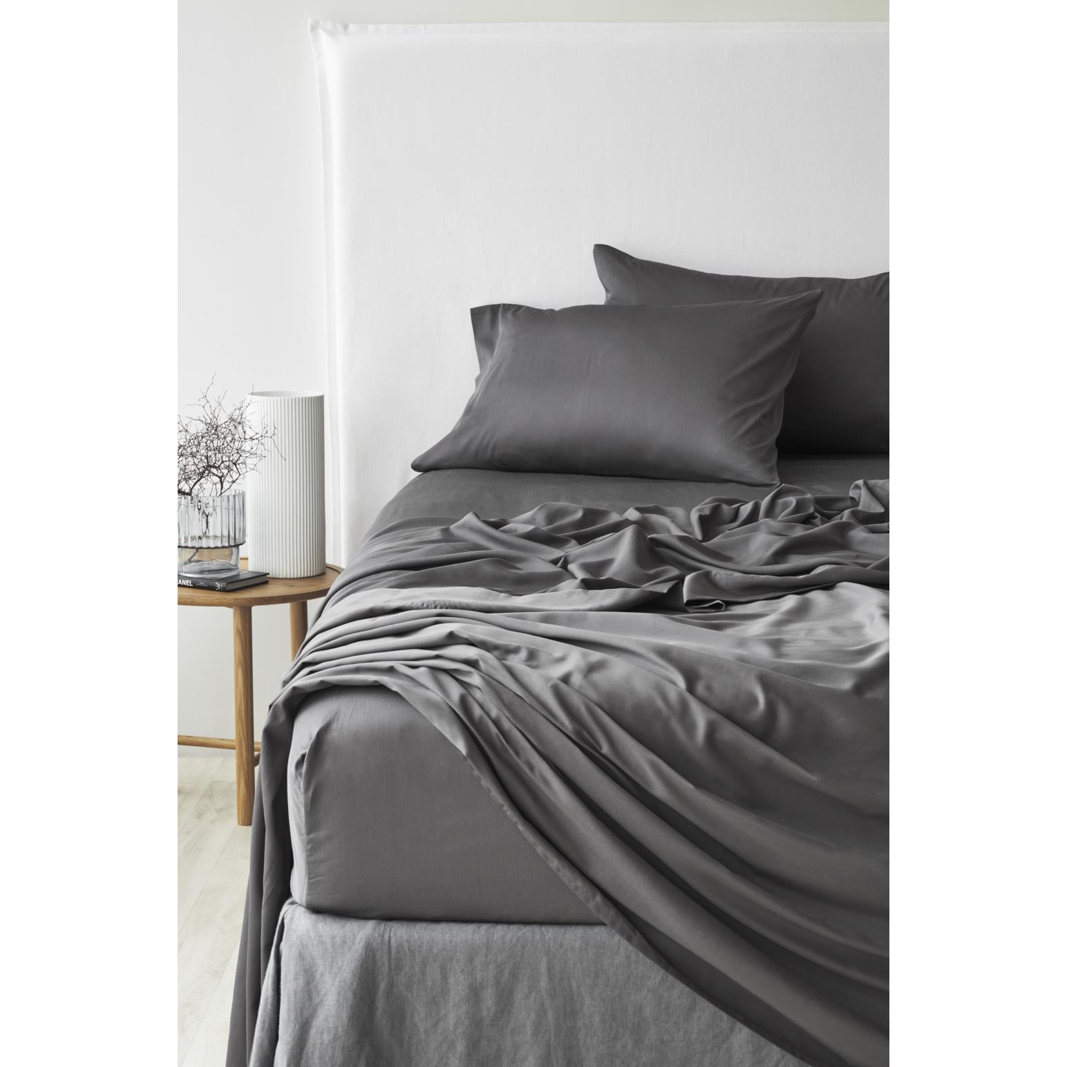 George Street Linen Bamboo Cotton Flat Sheet