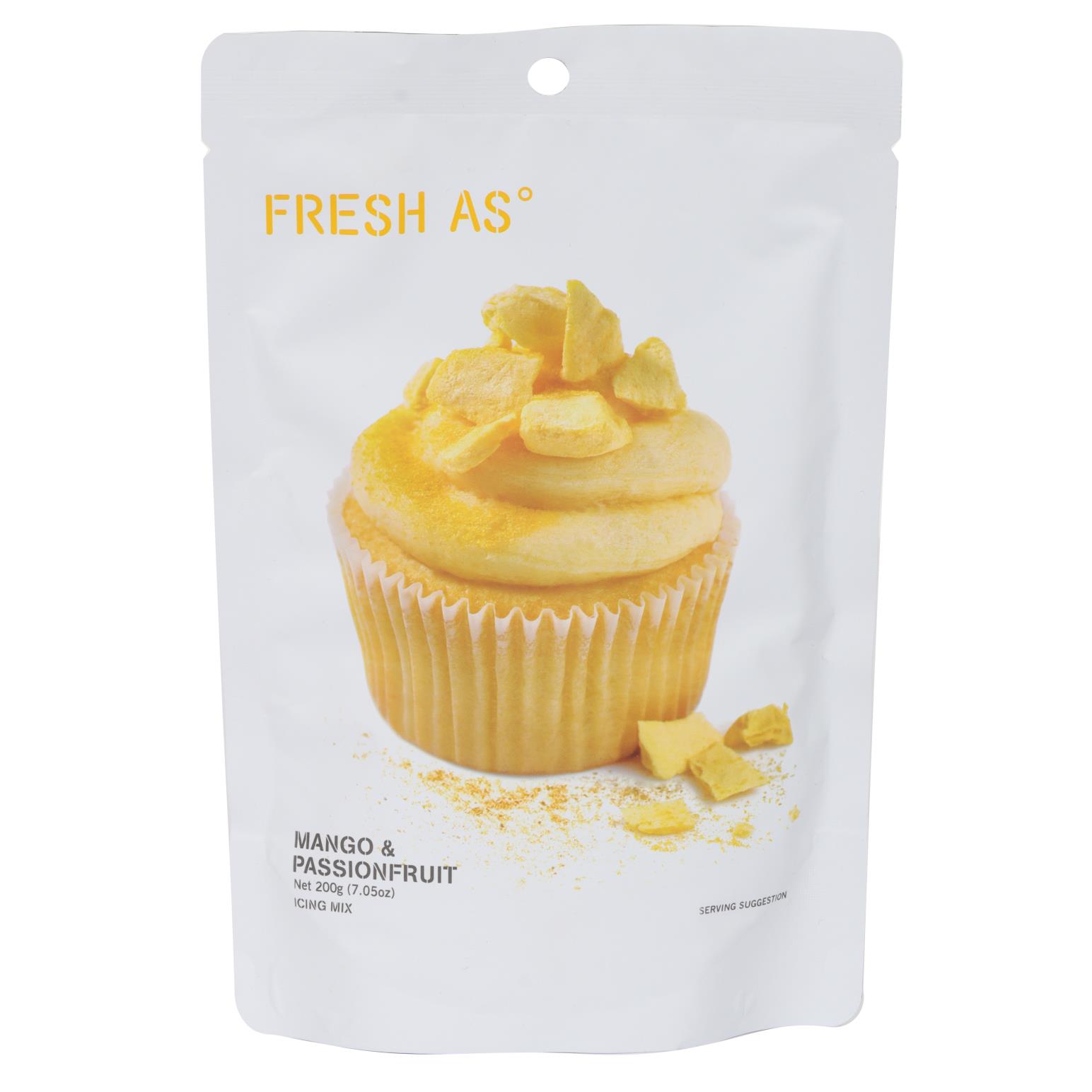 Fresh As Icing Mix 200G - Mango & Passionfruit