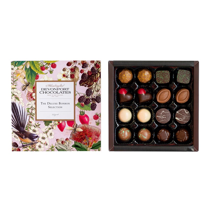 Devonport Chocolates Vintage Kiwiana Deluxe Bonbon Selection 215g