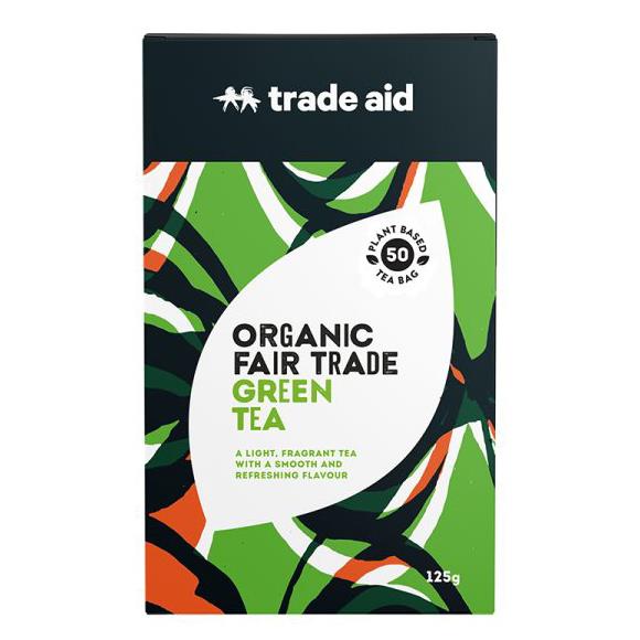 Trade Aid Green Tea 50 Tea Bags 125g