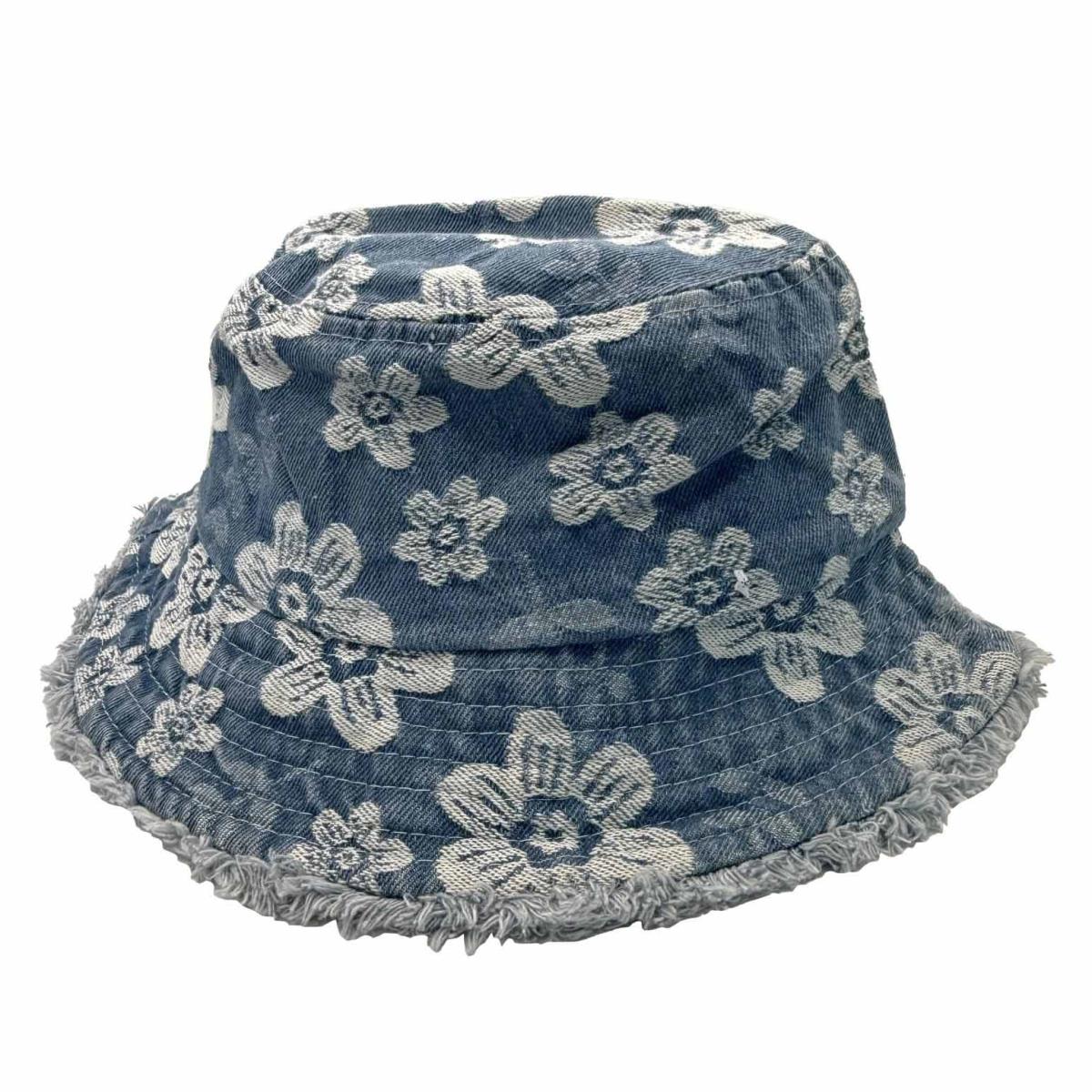 Headstart Floral Denim Bucket Hat