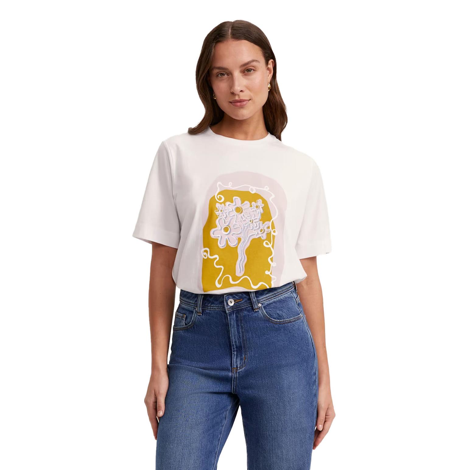 SABA Azelea Relaxed Pima Tee